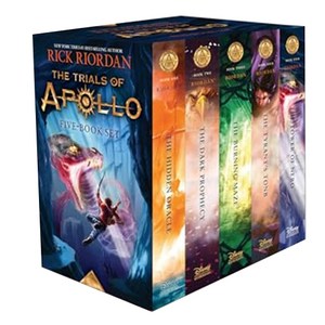 Tials of Apollo the 5-Book Papeback Boxed Set, Penguin Random House Childen'