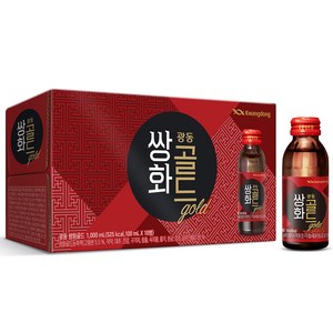 광동제약 쌍화골드, 100ml, 10개