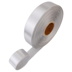 포장넷 공단기본 선물포장 리본끈 20mm, 56 은색, 45m, 1개