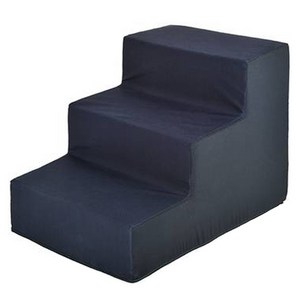 퍼피아 강아지 논슬립 낮은 3단 계단 슬로우 스텝 AU6727, 네이비, 1개