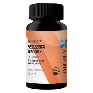 보리베리 블루라이즈 모로오렌지 67000 플러스 72g, 1개, 120정