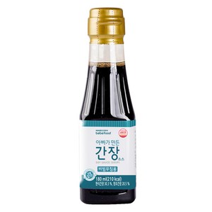 베베푸드 아빠가 만든 간장 소스 비빔무침용, 180g, 1개, 감칠맛