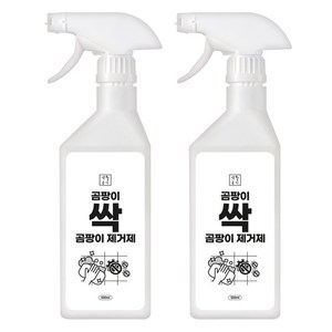 생활공식 곰팡이 싹 곰팡이 제거제, 500ml, 2개