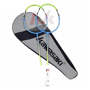 가와사키 배드민턴 라켓 일체형 세트 UP-230, 1세트