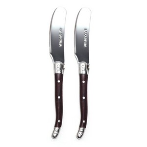 까르투하 오로 커트러리 버터나이프, 우드, 2개