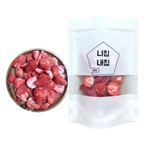 니칩내칩 동결건조 딸기 슬라이스, 20g, 1개