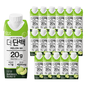 더단백 멜론, 250ml, 18개