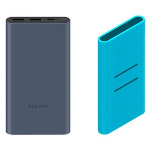 샤오미 7세대 10000mAh 22.5W 대용량 고속 충전 보조배터리, 7세대1만(네이비), +랜덤케이스