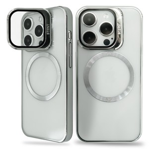 심플리로어 카메라 풀커버 거치대 맥세이프 크롬 휴대폰 케이스