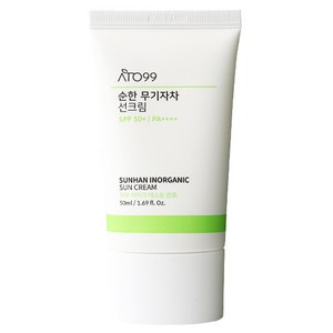 아토99 순한 무기자차 선크림 SPF 50+ PA++++, 50ml, 1개