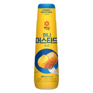 백설 허니머스타드 소스, 250g, 1개