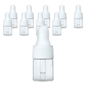 지앤와이 유리 투명 스포이드 공병 5ml, 10개, 화이트