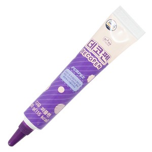 디유 데코펜 퍼플, 20g, 1개