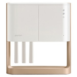 퓨론 온열건조 UV-C UV-A 스탠드형 구강 케어 살균기 PURON S100, 골드