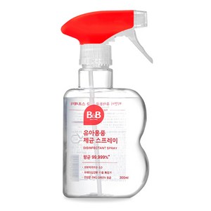 비앤비 유아용품 제균 스프레이 용기형, 300ml, 1개