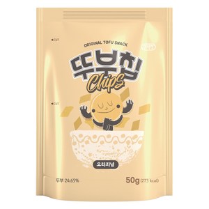 쿠키아 뚜부칩 오리지널, 50g, 1개