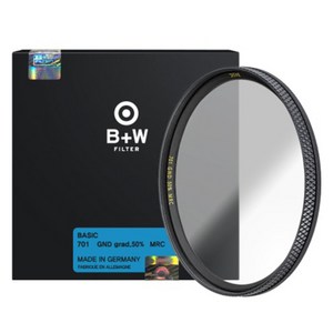 슈나이더 B+W 701 Grad Basic 49mm 카메라 렌즈 필터, 1개