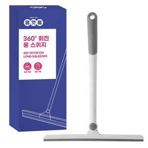 홈앳홈 욕실 화장실 물기 제거 스퀴지, 백색, 1개