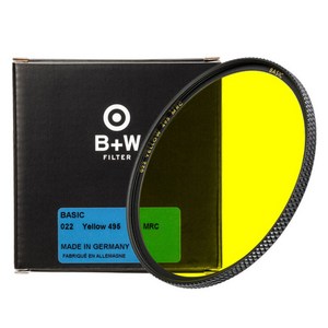 슈나이더크로이츠나흐 B+W BASIC MRC YELLOW 022 필터 49mm, 1개