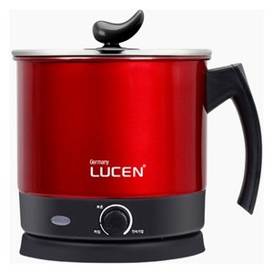 LUCEN 럭시 전기 멀티쿠커 레드 1.8L, LU-266R