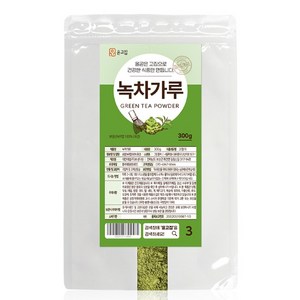 윤고집 녹차가루, 1개, 300g, 1개입