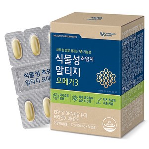 대상웰라이프 식물성 초임계 알티지 오메가3 30.6g, 30정, 1개