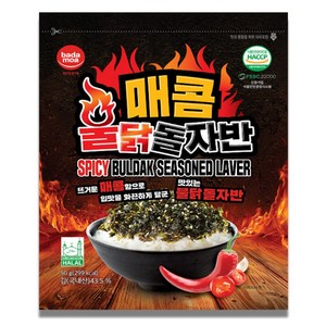 바다모아 김자반 매콤 불닭 돌자반, 50g, 1개