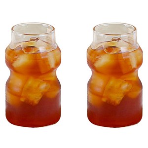 마카 YKC-01 요구르트컵 소 270ml, 투명, 2개
