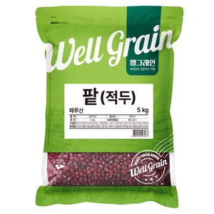 웰그레인 적두 팥, 5kg, 1개