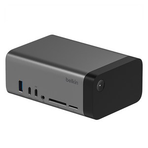 벨킨 connect USB-C 11-in-1 프로 GaN 독 150W INC020qc, 실버그레이, 1개