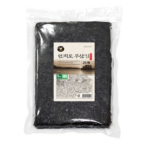 만전김 만지도 무산김 25매, 75g, 1개