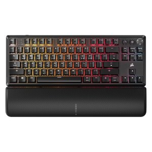 커세어 K70 RGB CORE TKL 텐키리스 무선 게이밍 기계식 키보드, 블랙, RGP0081, 적축