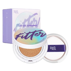 터치인솔 프리티필터 터치 커버 쿠션 본품 12g + 리필 12g 세트, 21호 누드베이지, 1개