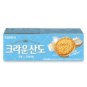 크라운산도 크림, 1개, 61g