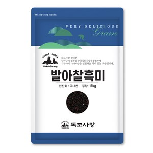 독도사랑 발아찰흑미, 5kg, 1개