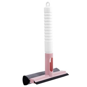 분무기 유리창 스퀴지 유리닦이 밀대, 핑크화이트, 1개