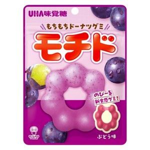 유하미카쿠토 모찌모찌 도넛 구미 포도맛 젤리, 40g, 1개