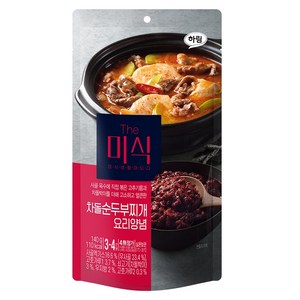 더미식 차돌순두부찌개 양념, 140g, 1개