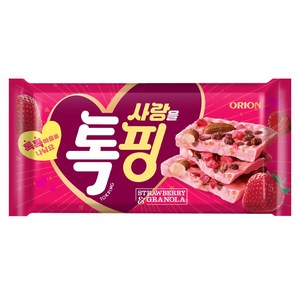 오리온 톡핑 스트로베리 그래놀라, 43g, 1개