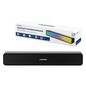 블라우풍트 RGB 레인보우 멀티미디어 블루투스 사운드바 BLP-GM301KWC, 블랙