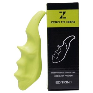제로투히어로 딥 티슈 에센셜 마사지 도구 Edition 1, 라임 그린, 1개