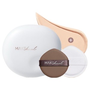 스킨핏엑스 모찌 메쉬 쿠션 13g + 모찌 팡팡 퍼프 세트, 1개, 23-N