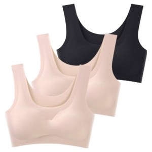 이너프라이즈 노와이어 심리스 브라 3p 세트