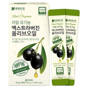 네이처드림 리얼 유기농 엑스트라버진 올리브오일 14p, 140g, 1개