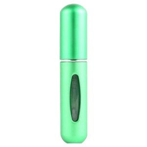 제이앤케이 다양한 컬러의 휴대용 미니 스프레이 향수 케이스 5ml, 1개, 그린
