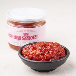 웰웰 실속 비빔 오징어젓, 250g, 1개