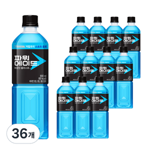 파워에이드 마운틴 블라스트 스포츠음료, 900ml, 36개