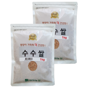 대한농산 수수쌀, 1kg, 2개