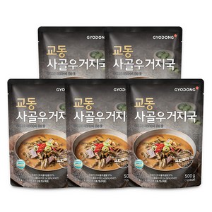 교동 사골우거지국, 500g, 5개