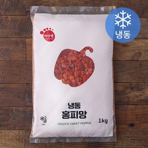 마당발 냉동 홍피망 (냉동), 1kg, 1봉